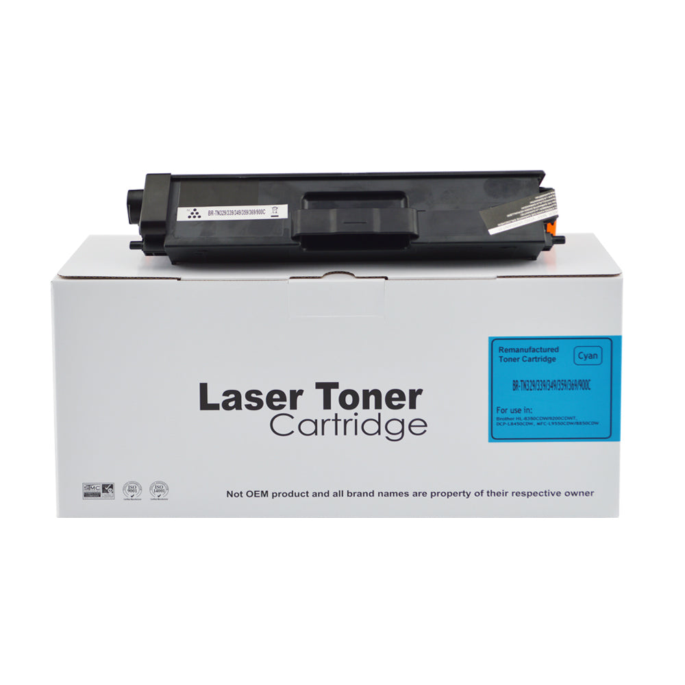 Remanufactured Brother TN329K Extra Hi Yld Black Toner Ctg 6,000 Pages (also for TN900K)