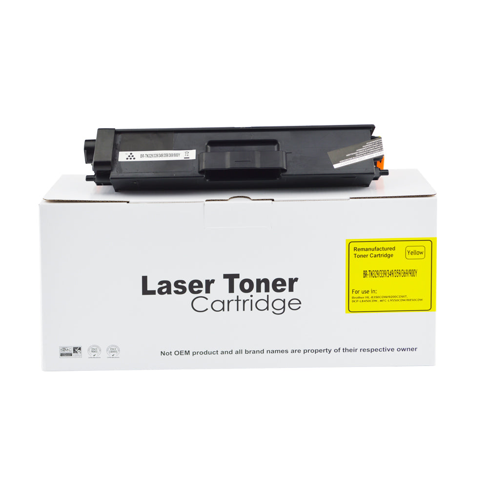 Remanufactured Brother TN329M Extra Hi Yld Magenta Toner Ctg 6,000 Pages (also for TN900M)