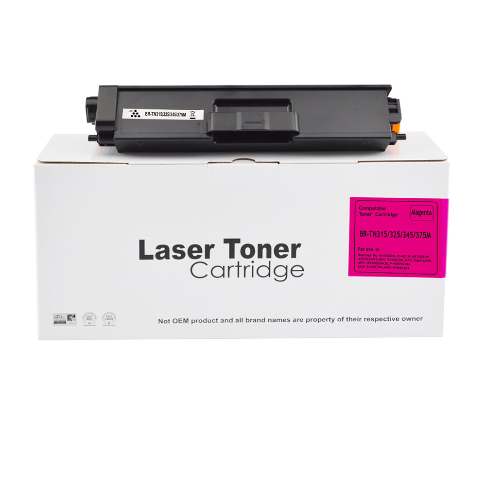 Compatible Brother HL4140 Cyan TN325C Toner Ctg TN315C TN320C TN325C TN345C 3,500 Pages