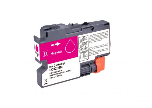 Compatible Brother LC3235XLM Hi Cap Magenta Ink Cartridge (No ink level shown)
