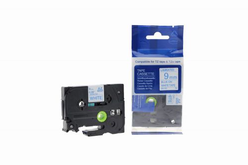 Compatible Brother P-Touch TZe-223 Blue on White also for TZ-223 Label Cassette