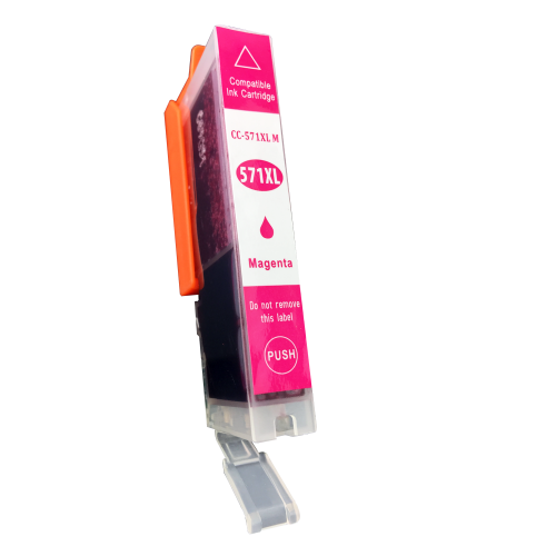 Compatible Canon CLI-571XLM Hi Yield Magenta Ink Cartridge 0333C001