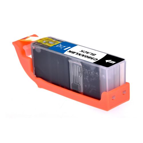 Compatible Canon PGI-580PGBK XXL Extra Hi Yield Pig.Black Ink Cartridge (1970C001)