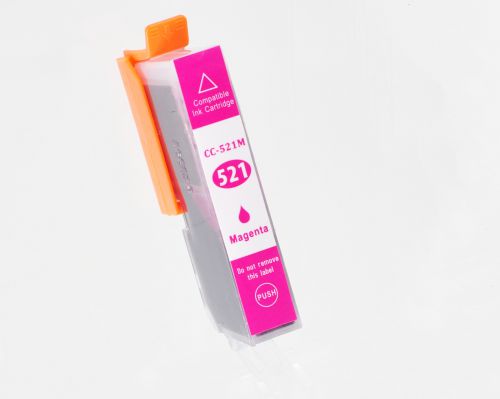 Compatible Canon CLI-8M, 526M, 551XLM, 521M Magenta Inkjet