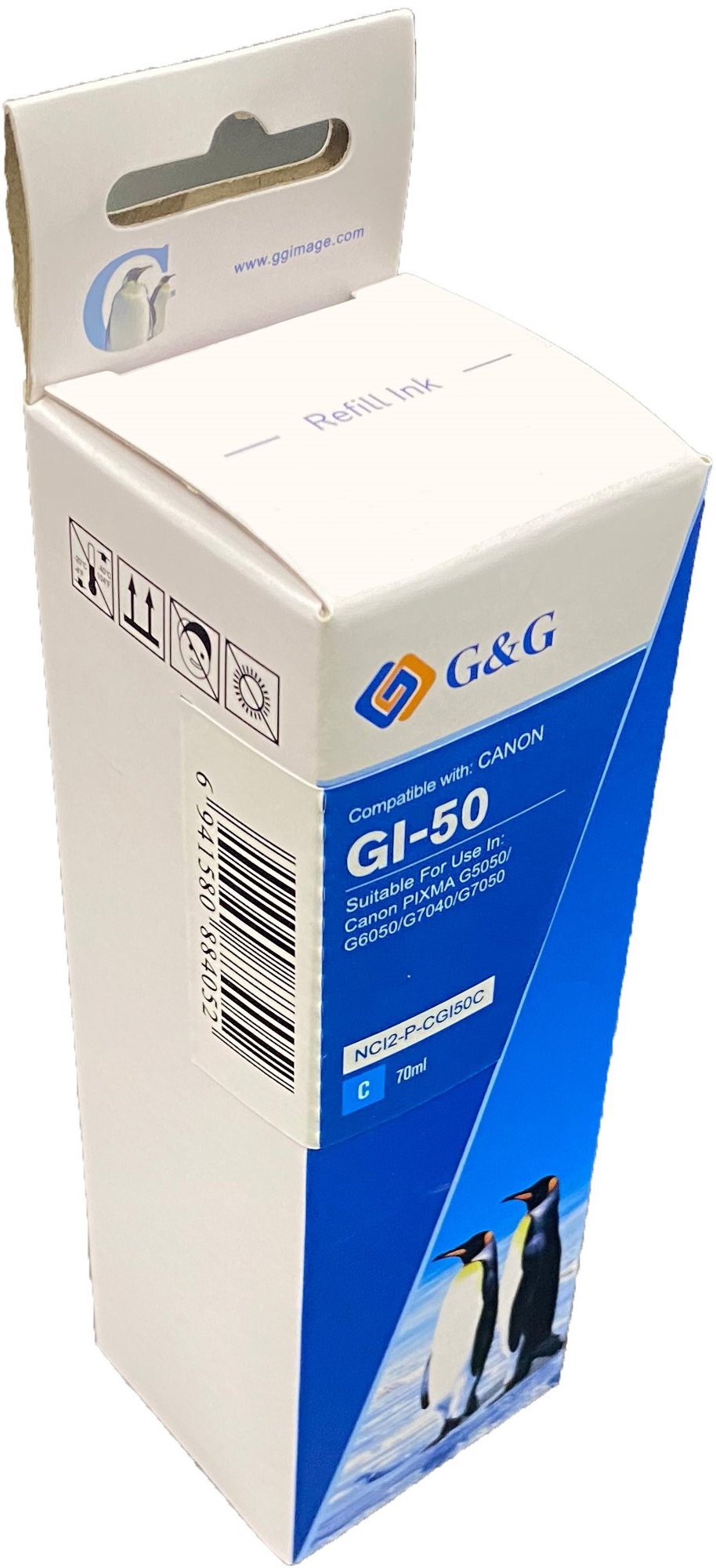 Compatible Canon G+G GI-50PGBK Black Ink Bottle