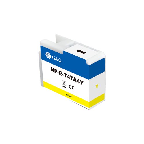 Compatible Epson G+G T47A4 Yellow Ink Cartridge C13T47A400