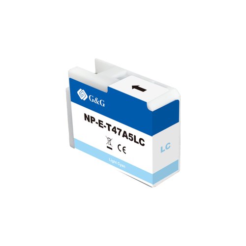Compatible Epson G+G T47A5 Light Cyan Ink Cartridge C13T47A500
