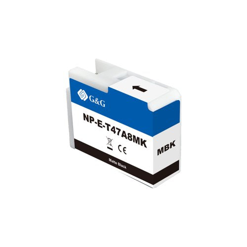Compatible Epson G+G T47A8 Matte Black Ink Cartridge C13T47A800