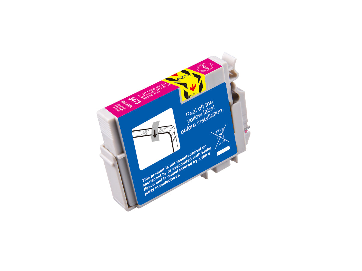 Compatible Epson G+G T3472 (34XL) Cyan Hi Cap Ink T34724010 NP-R-3472C(PG)