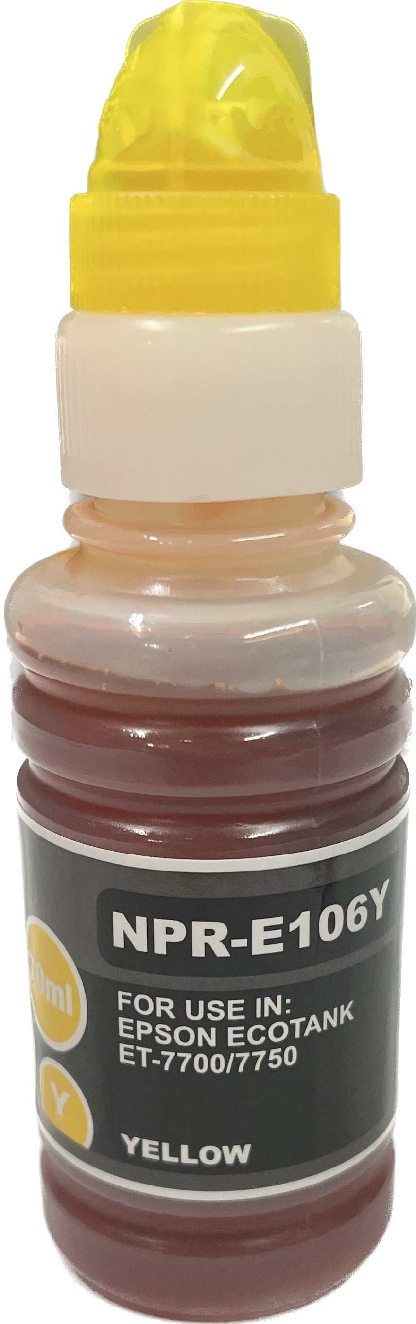 Compatible Epson 106 Ecotank Yellow Ink Bottle C13T00R440