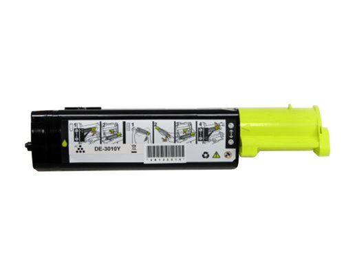Remanufactured Dell 593-10168, 10314, 10371, 10156 Yellow Toner