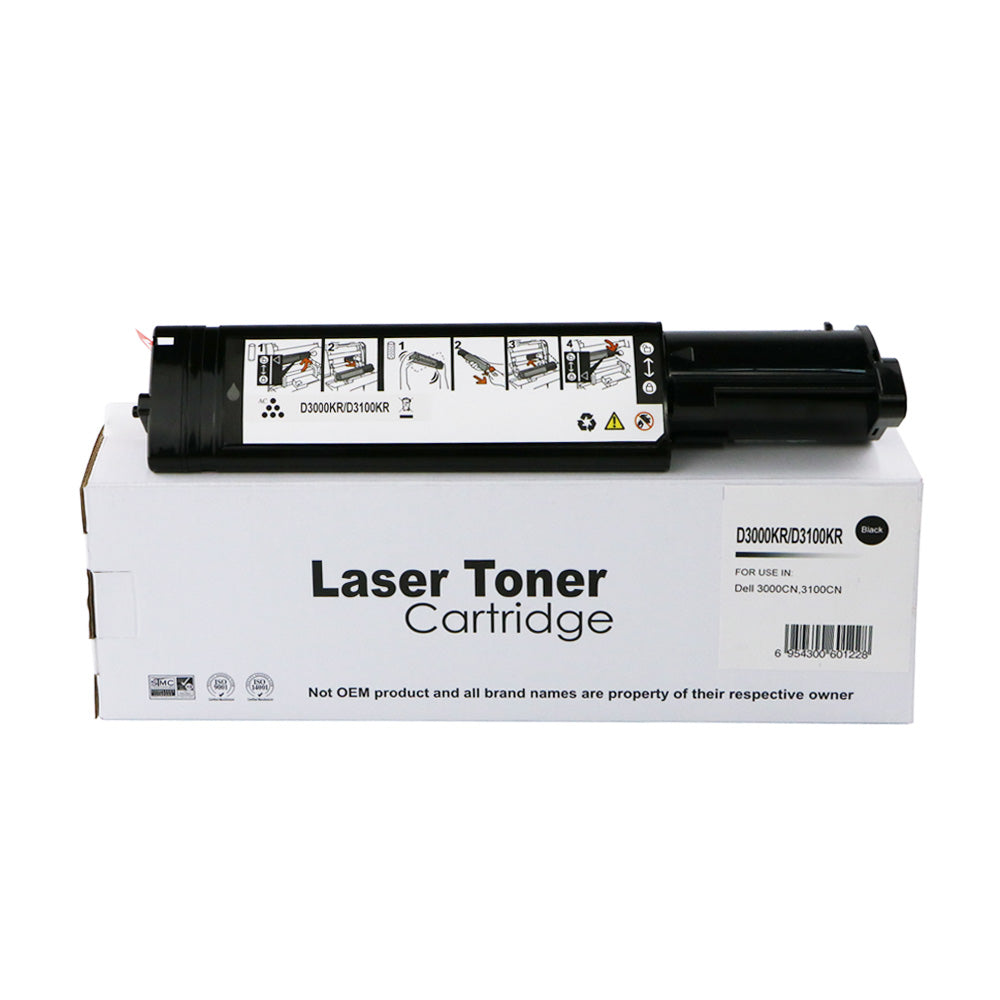 Remanufactured Dell 3010CN Yellow Toner 593-10156