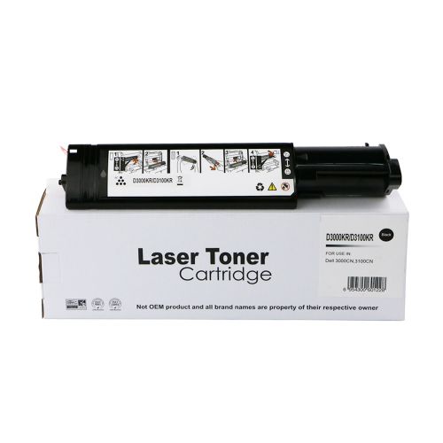 Remanufactured Dell 593-10169, 10312, 10368, 10154, 10054, 10067 Black Toner