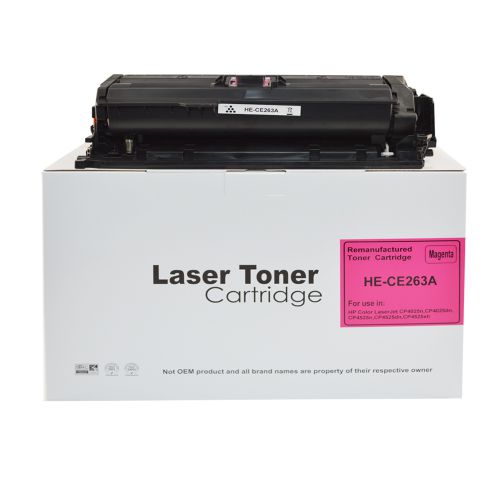 Remanufactured HP CE263A Magenta 648A Toner