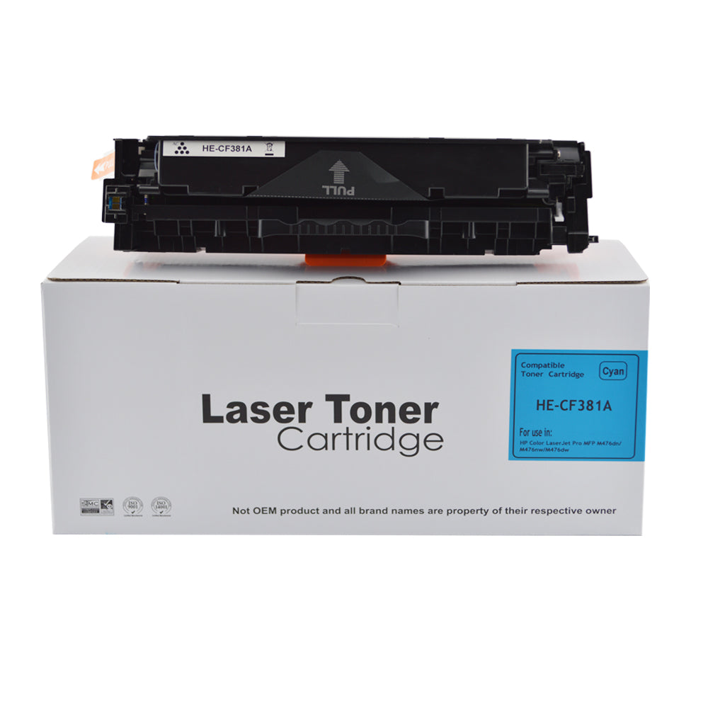 Compatible HP LJ Pro M476 CF380X Hi Yld. Black Toner also for 312X