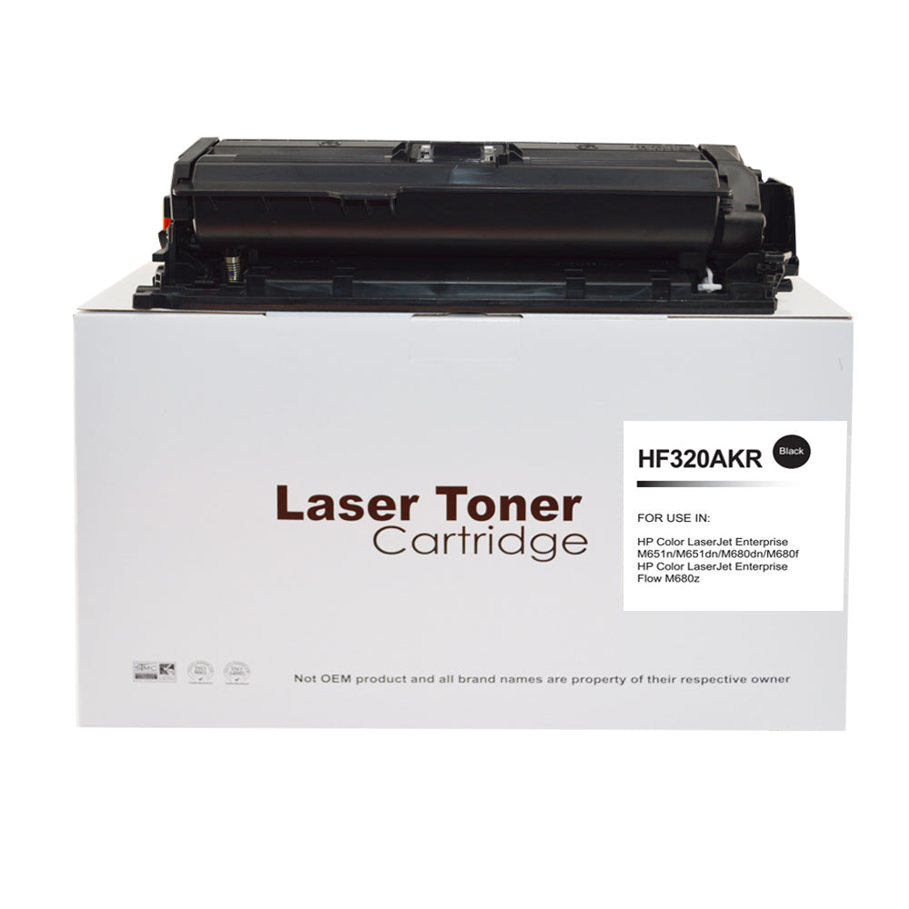 Remanufactured HP M651 CF330X Hi Yield Black Toner also for 654x