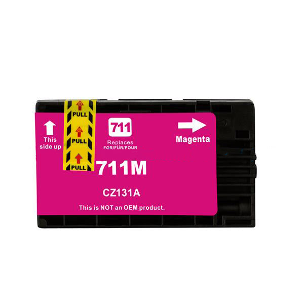 Compatible HP G+G CZ130A Hi Cap Cyan Ink Ctg No HP 711 29ml Ink 1,600 Pages