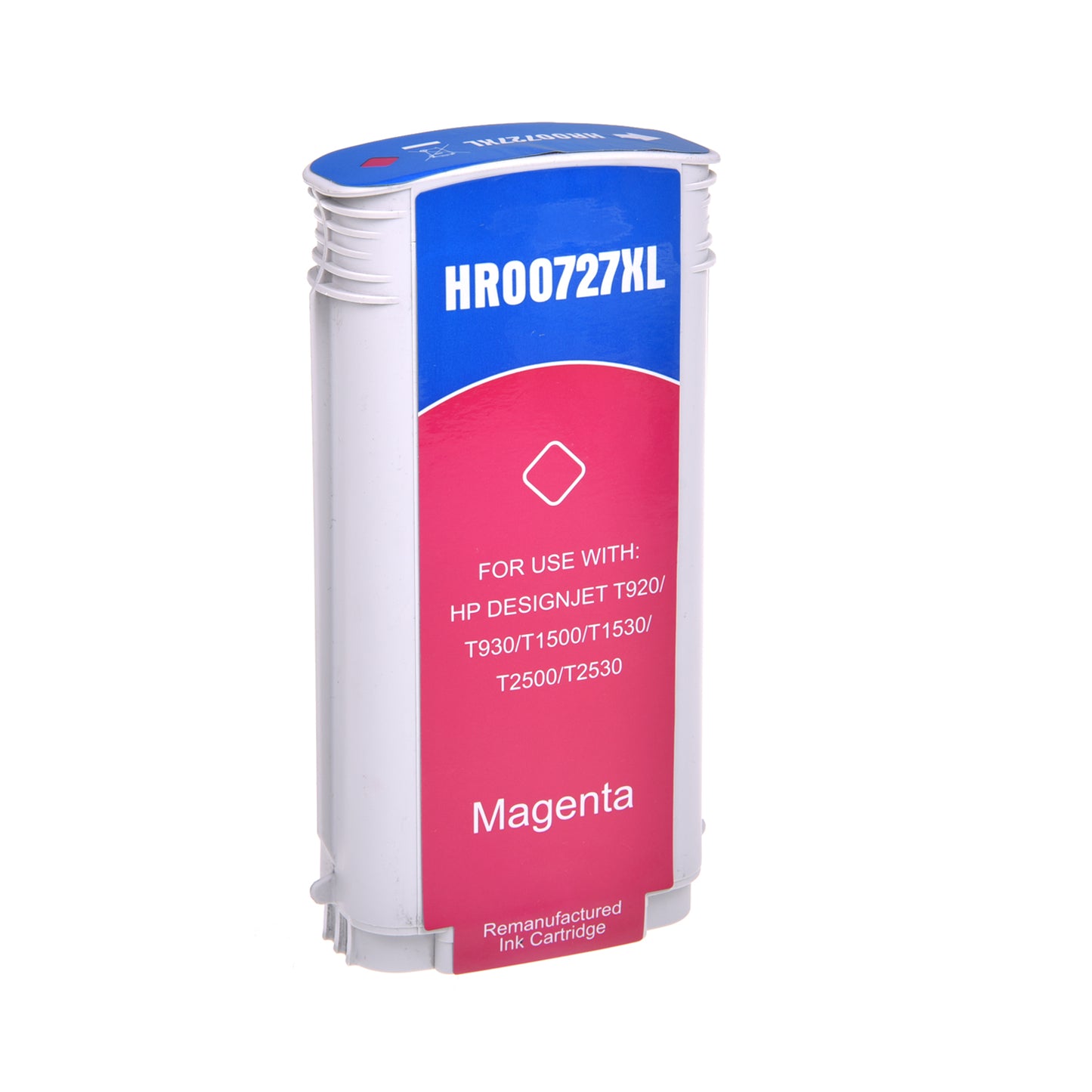 Remanufactured HP G+G 727C Cyan Wide Format Ink Ctg B3P19A