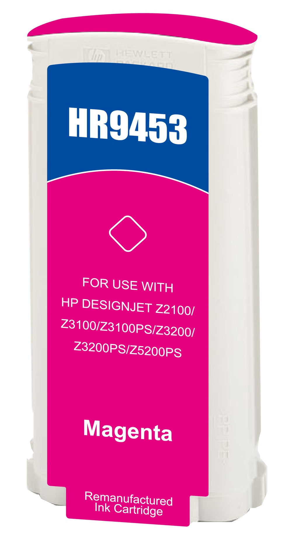 Remanufactured HP C9452A Cyan Wide Format Ink Ctg HP 70