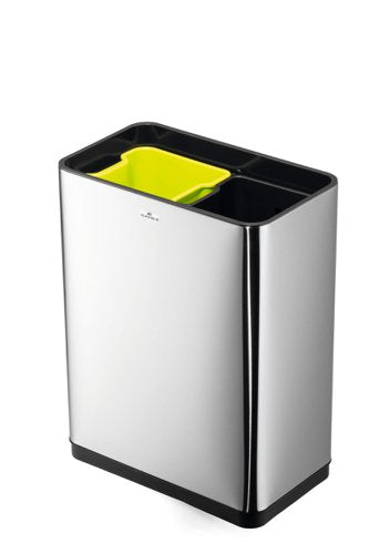 Durable NO TOUCH DUO Sensor Bin 2x20L