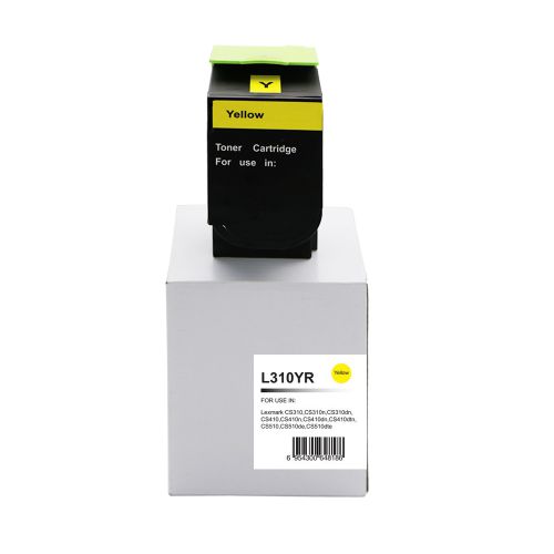 Remanufactured Lexmark CS310Y Yellow 70C2HY0 702HY also for 700H4 Toner
