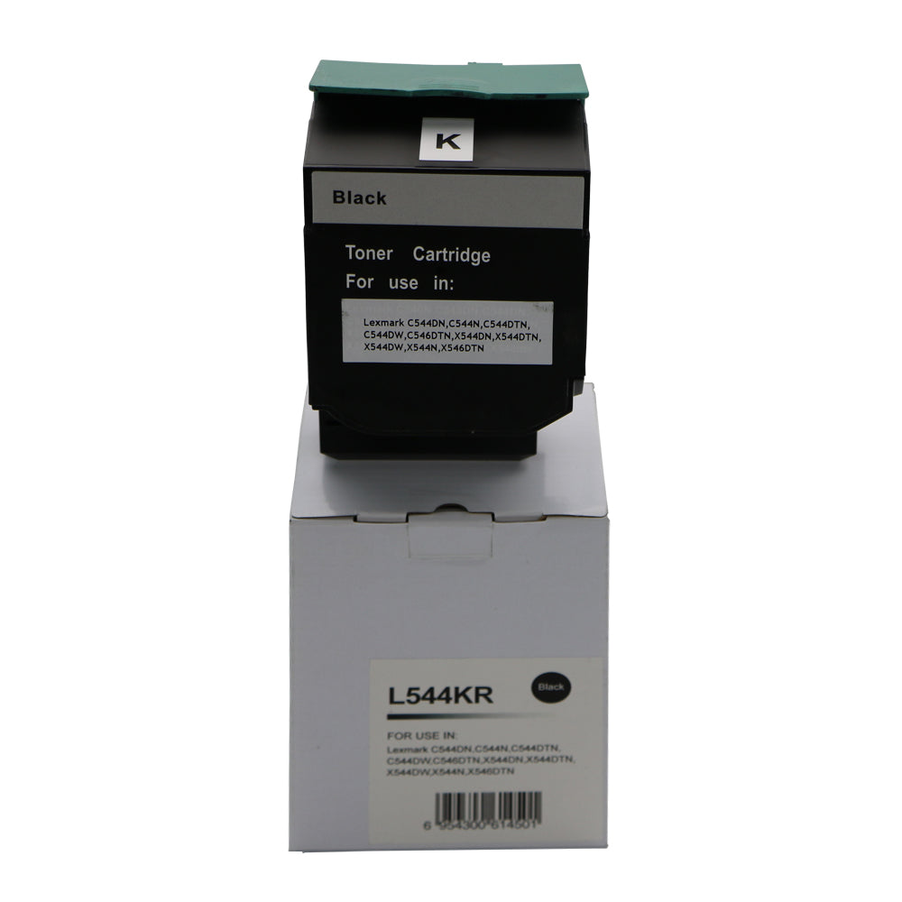 Remanufactured Lexmark C544 Hi Cap C544XIKG C544X2KG Toner