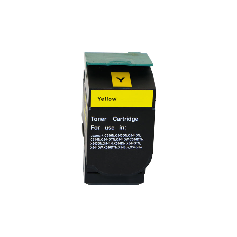 Remanufactured Lexmark C540 Yellow Toner C540H2YG