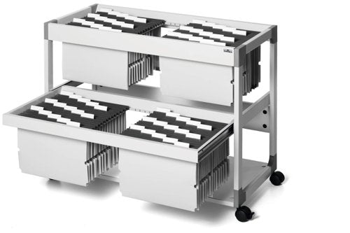 Durable MULTI TOP File Trolley 100, 200 Grey