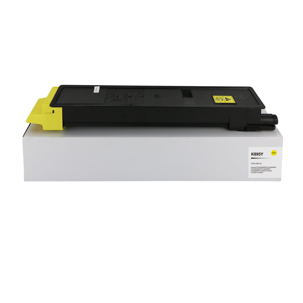 Compatible Kyocera TK895Y Yellow Toner