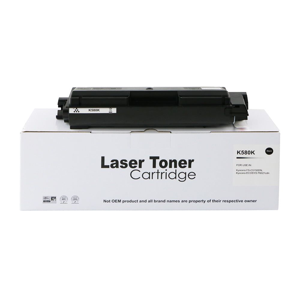 Compatible Kyocera TK580BK Black Toner