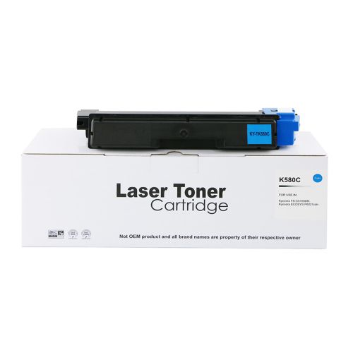 Compatible Kyocera TK580C Cyan Toner