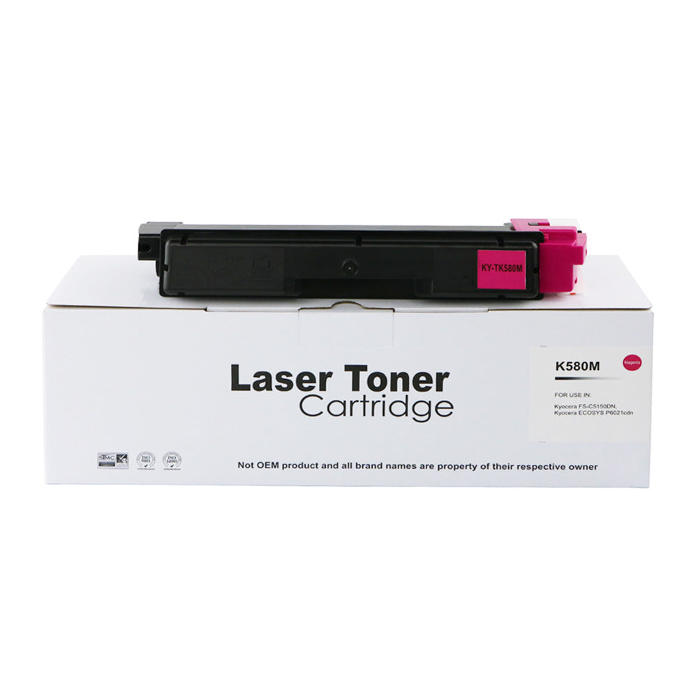 Compatible Kyocera Mita FSC5150 TK580C Cyan Toner