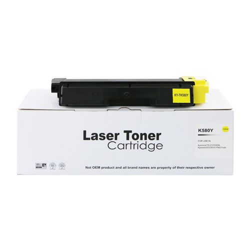 Compatible Kyocera TK580Y Yellow Toner
