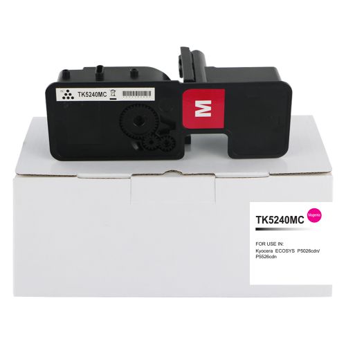 Compatible Kyocera TK5240M Magenta Toner