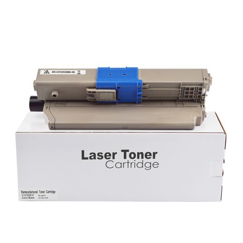 Remanufactured OKI C510BK Black 44469804 Toner