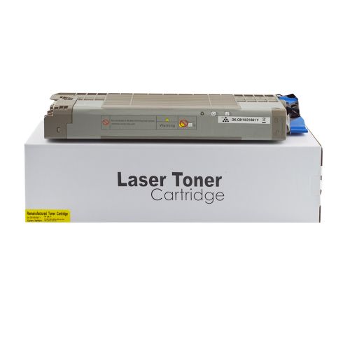 Remanufactured OKI C831Y Yellow 44844505 Toner