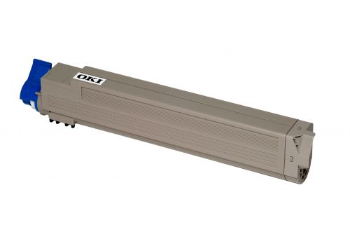 Remanufactured OKI C9655C Cyan 43837131 Toner