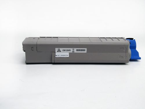 Remanufactured OKI C612BK Black 46507508 Toner