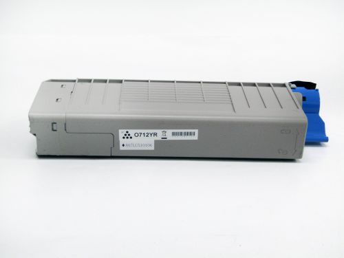 Remanufactured OKI C712Y Yellow 46507613 Toner