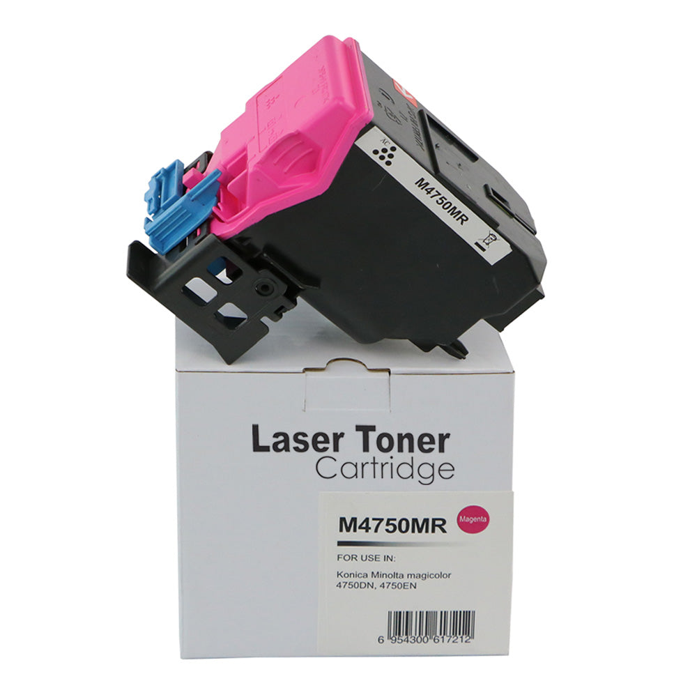 Remanufactured Konica Minolta A0DK352, A0X5351 Magenta Toner