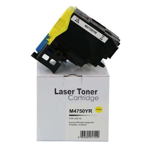 Remanufactured Konica Minolta A0DK252, A0X5251 Yellow Toner