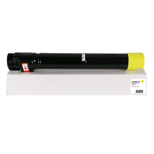 Remanufactured Xerox 113R00725, 106R01084, 106R01146, 106R01079, 106R01568 Yellow Hi Cap Toner