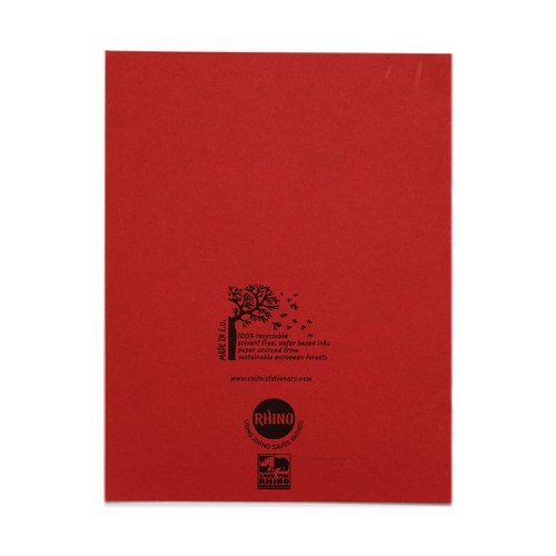 RHINO 9 x 7 Exercise Book 48 Page, Orange, S5 (Pack of 10, 48 Page, Yellow, F8M (Pack of 10, 48 Page, Yellow, S7 (Pack of 10, 48 Page, Pink, F8M (Pack of 10, 48 Page, Red, F8M (Pack of 10, 80 Page, Orange, S5 (Pack of 10, 80 Page, Yellow, S5 (Pack of 10, 80 Page, Red, S5 (Pack of 10, 48 Page, Orange, S5 (Pack of 100, 80 Page, Orange, S5 (Pack of 100, 80 Page, Yellow, S5 (Pack of 100, 80 Page, Red, S5 (Pack of 100)