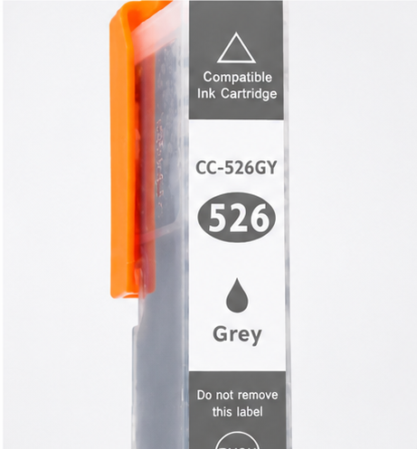 Compatible Canon CLI-526GY, 551XLGY, 521GY Grey Inkjet