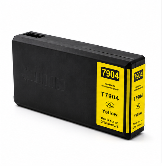 Compatible Epson T7904 Yellow Hi Cap T79044010 Inkjet