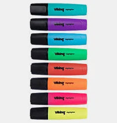 Highlighter SQ Assorted Wallet Pack of 10