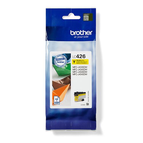 OEM Brother LC424Y Yellow Ink Cartridge