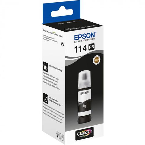 OEM Epson 114 (T07B140) Photo Black Original Ink Bottle