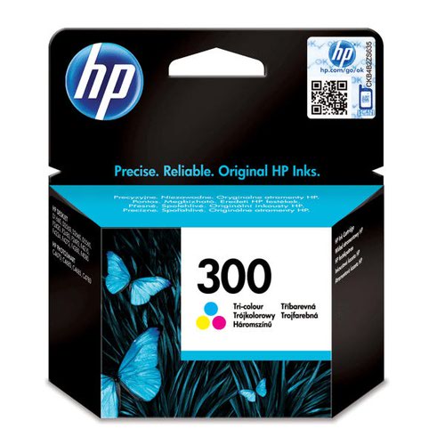 OEM HP 300 Tri-Colour Original Ink Cartridge