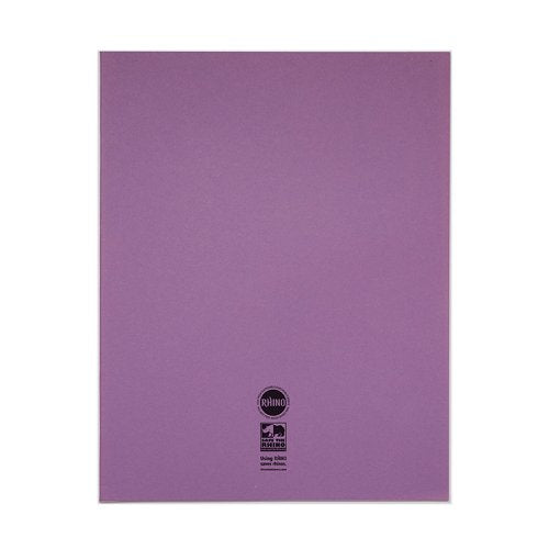 RHINO A3+ Exercise Book 40 Page Red, Yellow, Purple Plain (Pack of 30) (Pack of 30)